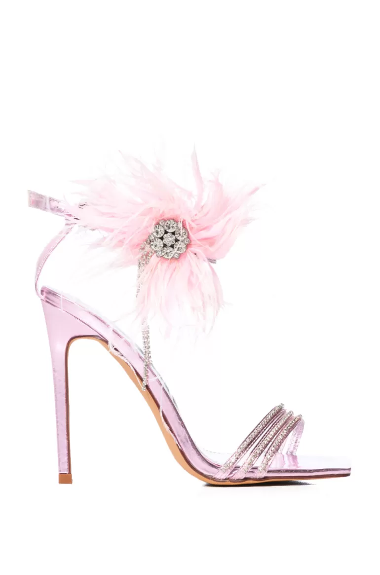 Women AZALEA WANG Licorice- Stiletto Sandal