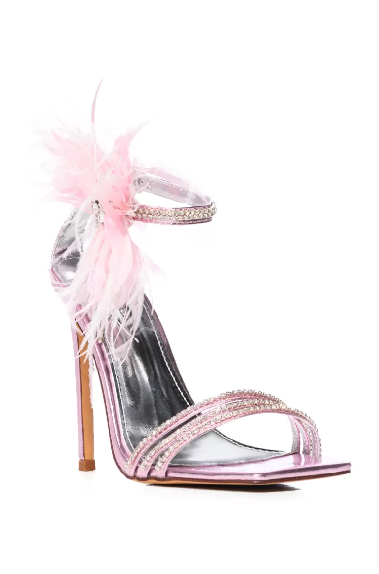 Women AZALEA WANG Licorice- Stiletto Sandal