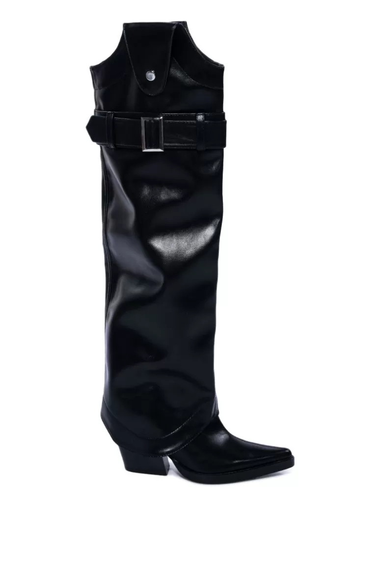 Women AZALEA WANG Matty- 2-In-1 Cuff Boot