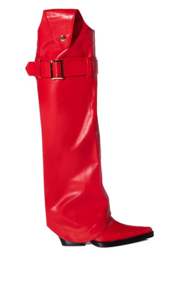 Women AZALEA WANG Matty- 2-In-1 Cuff Boot