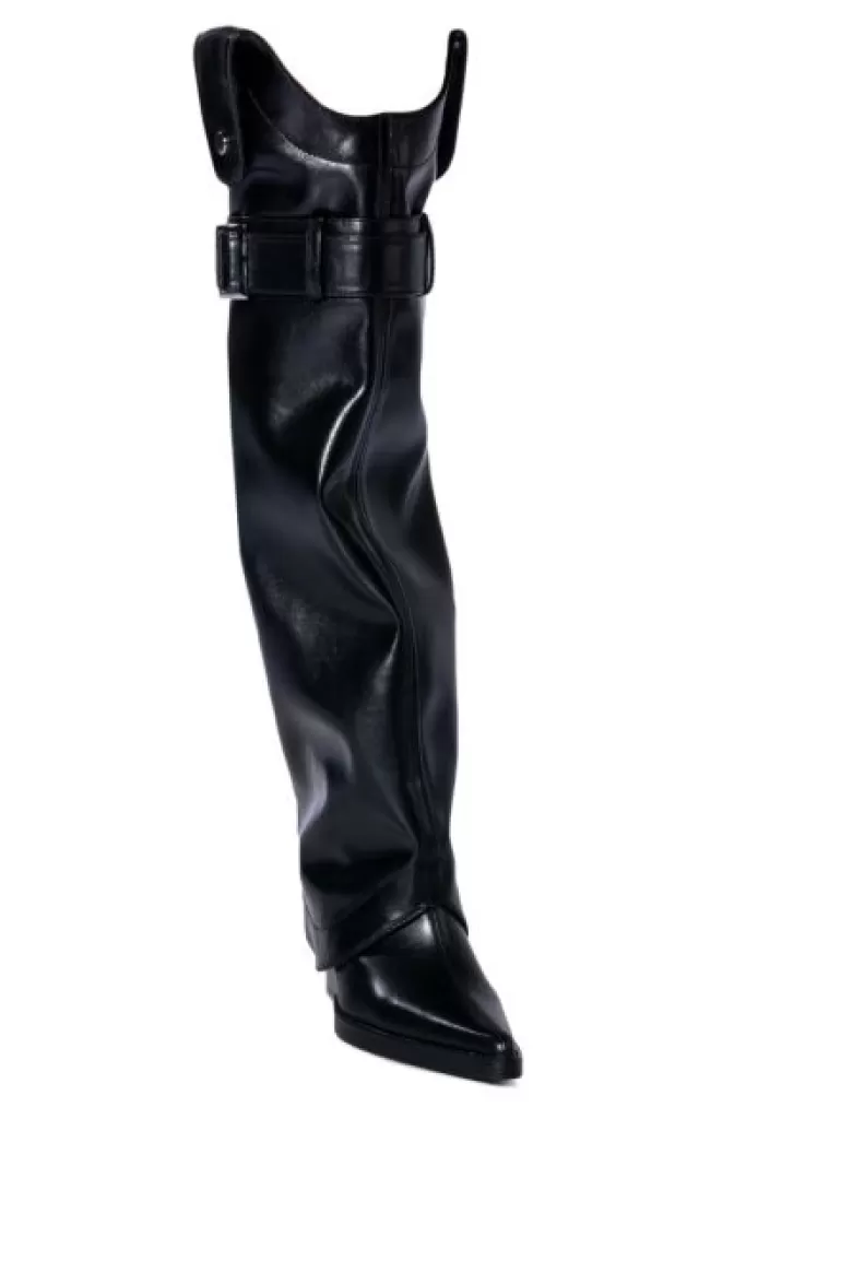 Women AZALEA WANG Matty- 2-In-1 Cuff Boot