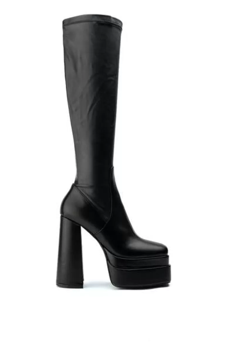 Women AZALEA WANG Maxine- Platform Knee High Boot