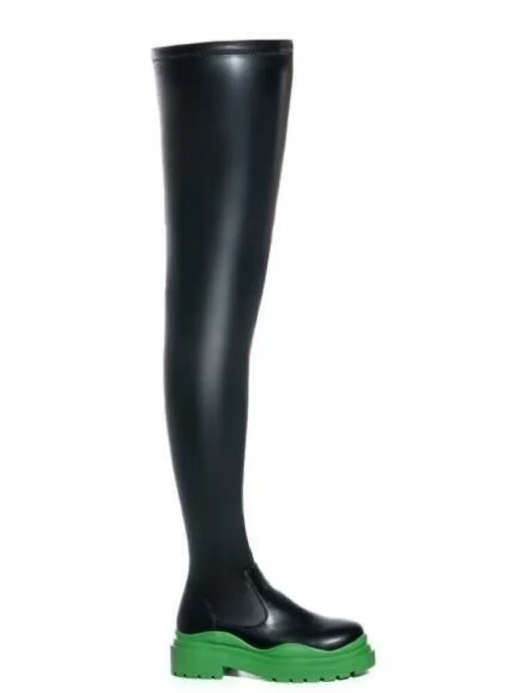 Women AZALEA WANG Naomi- Lug Thigh High Boot