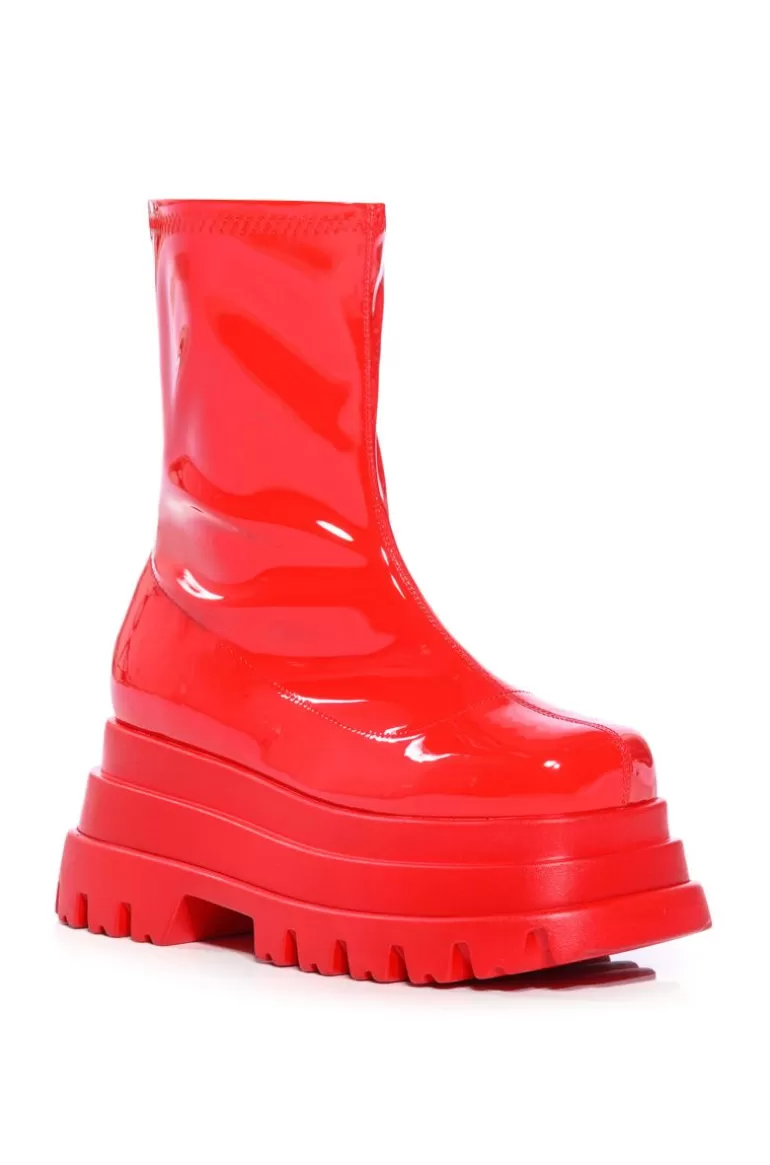 Women AZALEA WANG Rush- Platform Bootie