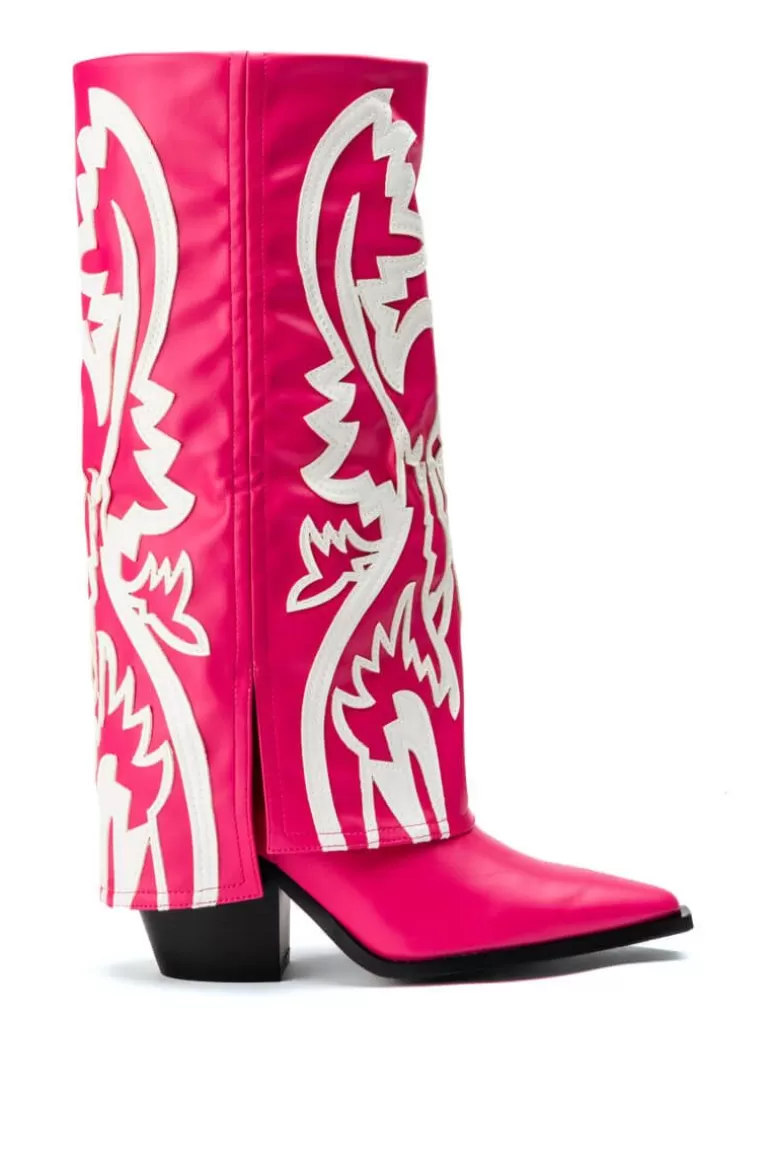 Women AZALEA WANG Simply- Western Boot
