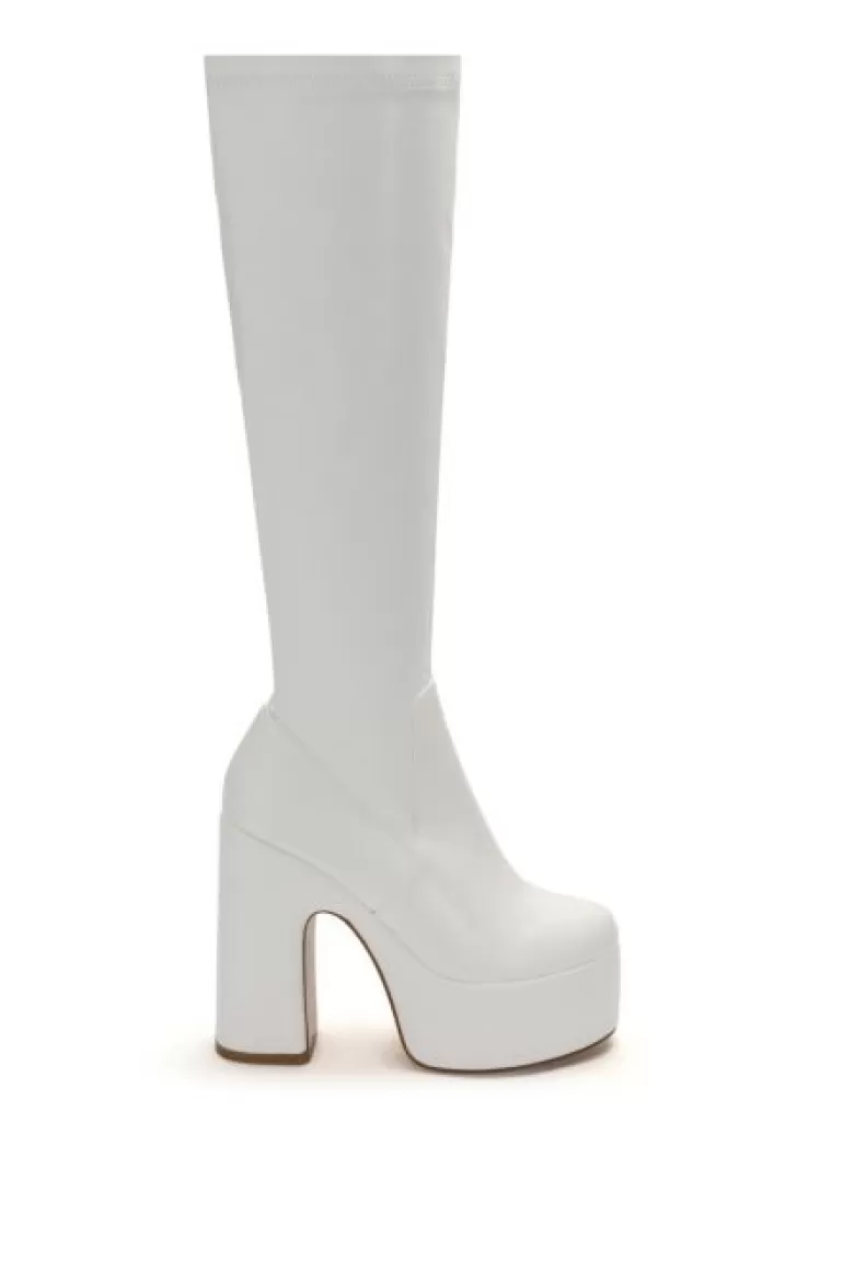 Women AZALEA WANG Sutton- Platform Stretch Boot