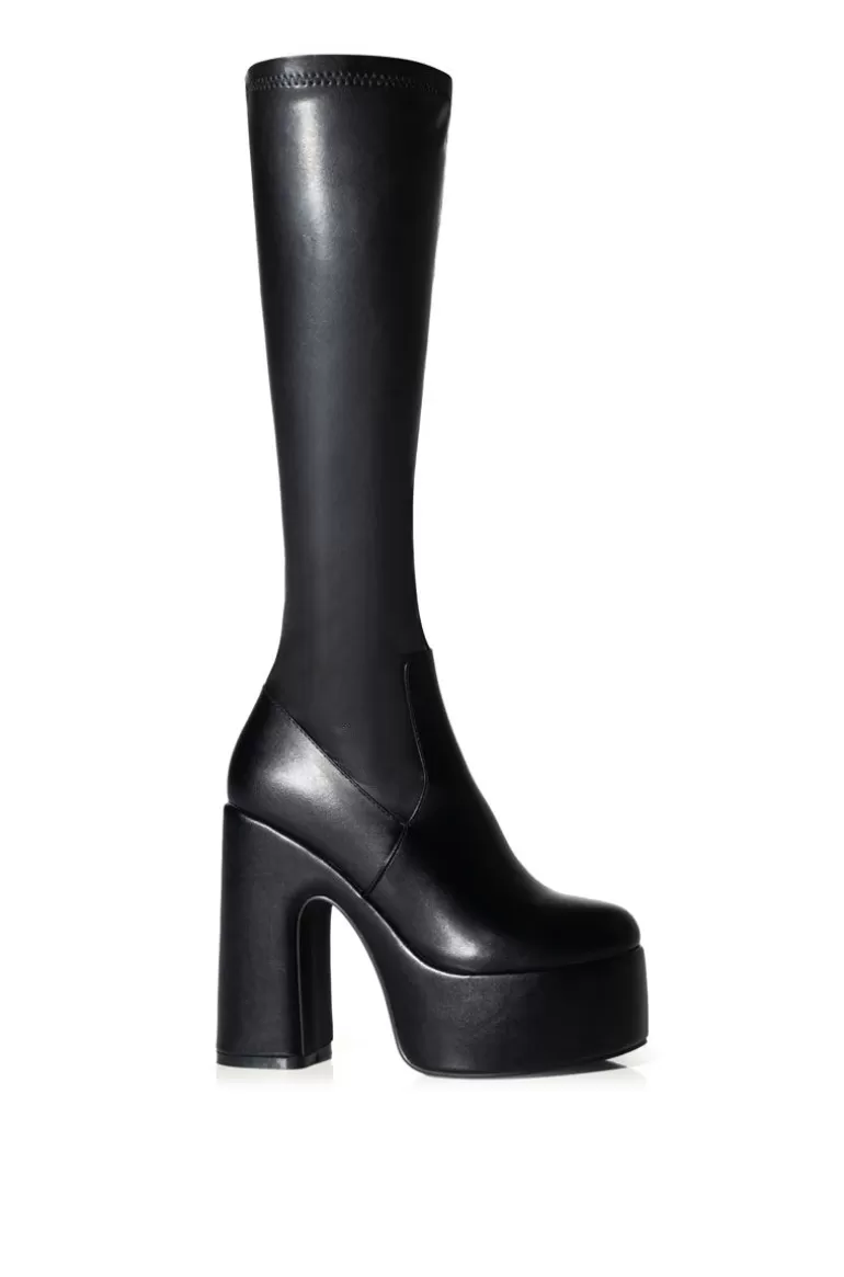 Women AZALEA WANG Sutton- Platform Stretch Boot
