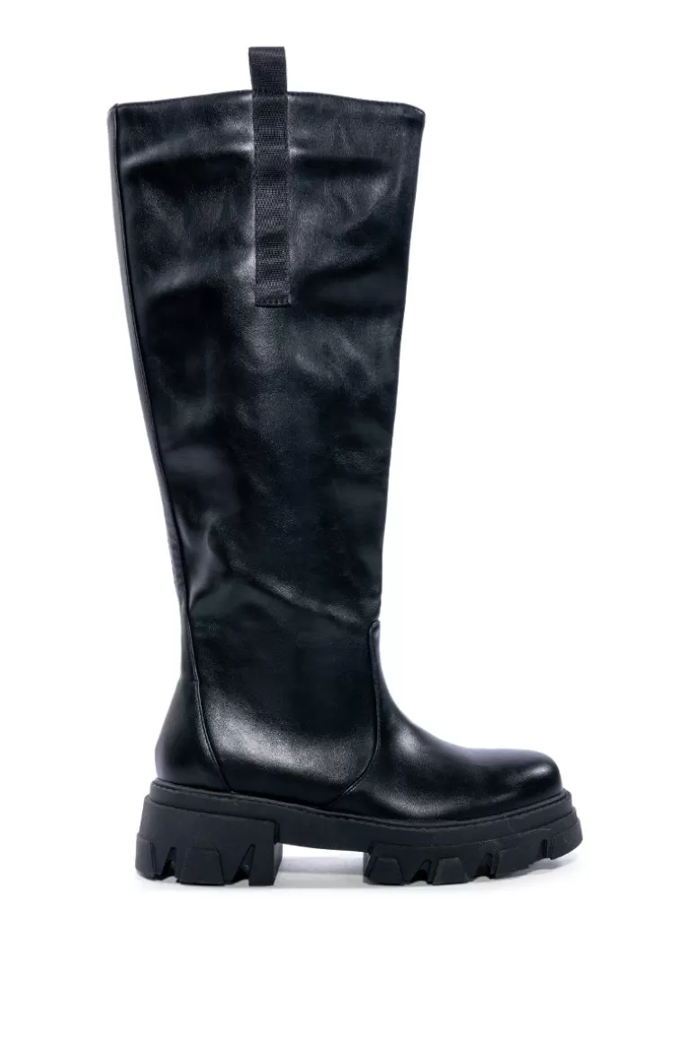 Women AZALEA WANG Valerie- Knee High Lug Boot